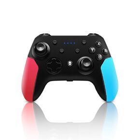 Wireless Switch Pro Controller for Nintendo Switch with Adjustable Turbo Function,Dual Vibration Function,Gyro 6-Axis and High Battery Life. Remote Gamepad Joystick for Switch Console, Red&Blue in Saudi Arabia