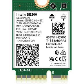 WiFi 6E Wireless Card Intel AX210NGW, Bluetooth 5.3 Tri-Band 5400Mbps M.2/NGFF Network for PC Laptop AX210 Network Card Support Windows 10/11 (64bit) in Kuwait