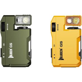 WUBEN G5 Rechargeable EDC Flashlight 400 Lumens Dual Light Sources Green Bundle G5 Rechargeable EDC Flashlight Yellow in Kuwait