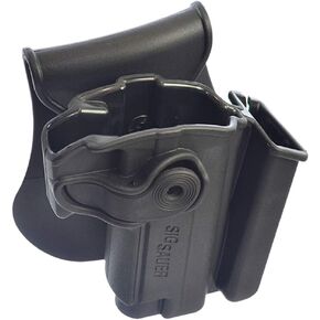 Polymer Holster with integrated Mag Pouch for Sig Sauer Mosquito Black in Kuwait