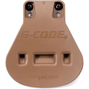G-Code Paddle Mount with Hardware for Holster & Accessory Attachment – (Choose Model) - (Choose Color) - USA Made - Lightweight Durable Paddle with Pre-Formed Belt Channel & Multiple Hole Positions in Kuwait