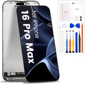 for iPhone 16 Pro Max Screen Replacement, Black,Incell in Kuwait