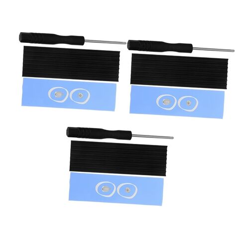 MERRYHAPY 3set Ssd Heatsink Kit Cooling Thermal Pads for Heat Dissipation of Solid State Drives Simple Installation and in Kuwait