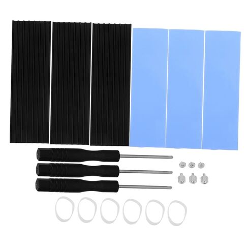 MERRYHAPY 3set Ssd Heatsink Kit Cooling Thermal Pads for Heat Dissipation of Solid State Drives Simple Installation and in Kuwait