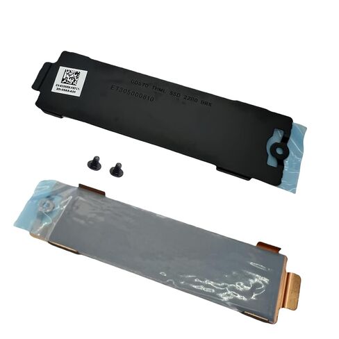 for Dell Alienware X17 R1 Gaming Laptop Slot 1/ Slot 2 2280 M.2 SSD Heatsink Cover Plate Thermal Shield Black C99KM 0C99KM in Kuwait