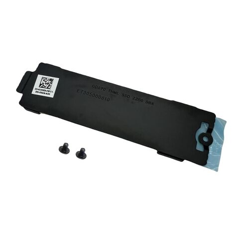 for Dell Alienware X17 R1 Gaming Laptop Slot 1/ Slot 2 2280 M.2 SSD Heatsink Cover Plate Thermal Shield Black C99KM 0C99KM in Kuwait