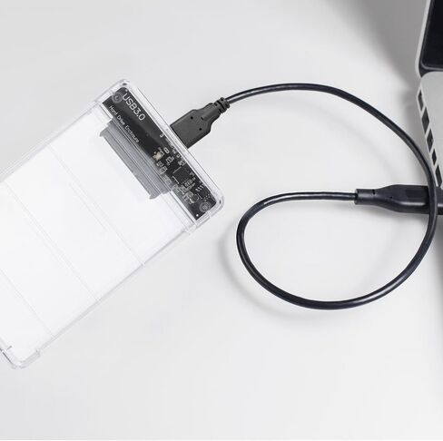Inch Hard Drive Enclosure Usb3.0 Tool Free Plastic for SSD in Kuwait
