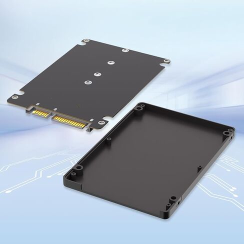 Generic Hard Disk Case M.2 SSD to 2.5 Inch SATA III Adapter SSD Box 6Gbps in Kuwait