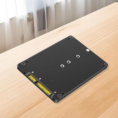 Generic Hard Disk Case M.2 SSD to 2.5 Inch SATA III Adapter SSD Box 6Gbps in Kuwait