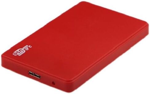 for sata to USB 3.0 HDD Enclosure 2.5 Inch SSD Case for sata(Red) in Kuwait