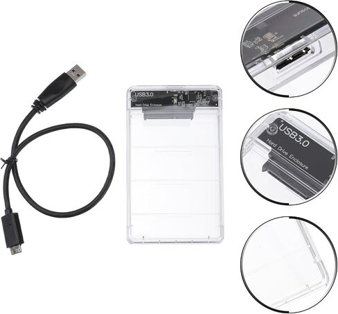 Inch USB 3.0 Hard Drive Enclosure for Ssd, Tool Free in Kuwait