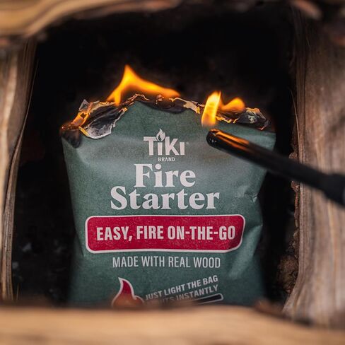 TIKI Fire Starters 10 Pack for Fire Pits Charcoal Grills Outdoor Lighting in Kuwait