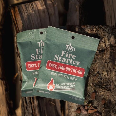 TIKI Fire Starters 10 Pack for Fire Pits Charcoal Grills Outdoor Lighting in Kuwait