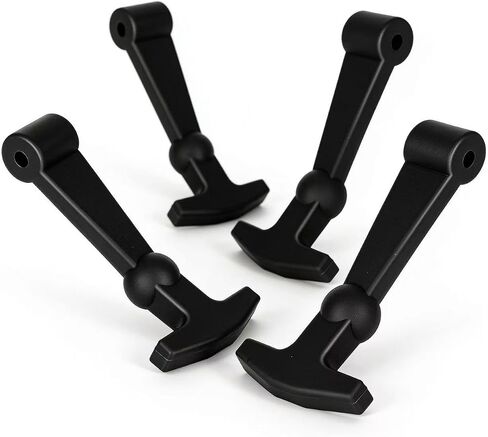Cooler Lid Latches Replacement T-Latches, 4 Pack Upgraded Heavy Duty Silicone Rubber Compatible with Yeti RTIC Hard Coolers, Premium Durable Cooler Accessories in Kuwait