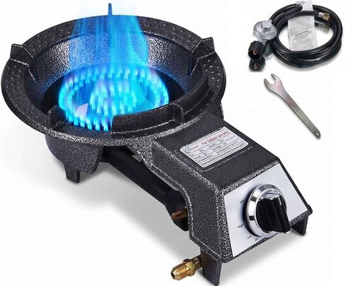 Horyanr Single Burner Propane Stove Automatic Ignition Cast Iron (M-03) in Kuwait