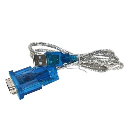 HL-340 USB to RS232 COM Port Serial PDA 9 Pin DB9 Cord Adapter Support Windows7 64 in Kuwait
