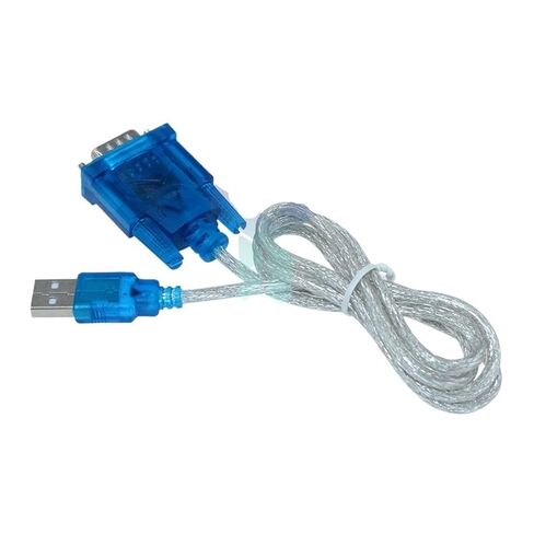 USB to RS232 DB9 Serial Port 9 Pin Cord Connector COM Adapter Converter Supports 10 8 7 XP for Computer PC in Kuwait