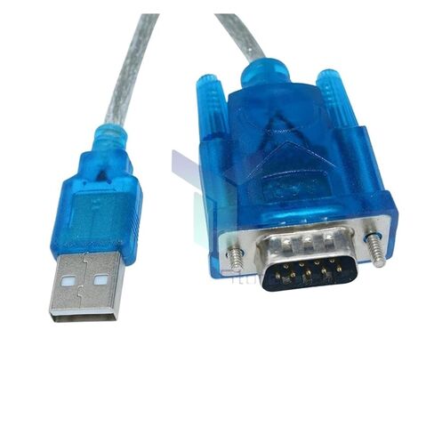 USB to RS232 DB9 Serial Port 9 Pin Cord Connector COM Adapter Converter Supports 10 8 7 XP for Computer PC in Kuwait