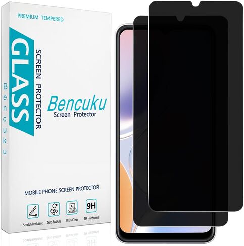 2 Pack Privacy Screen Protector for T Mobile Revvl 7/REVVL 8 in Kuwait