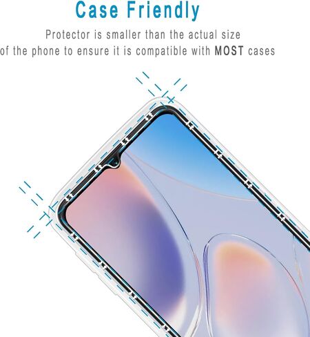 2 Pack Privacy Screen Protector for T Mobile Revvl 7/REVVL 8 in Kuwait