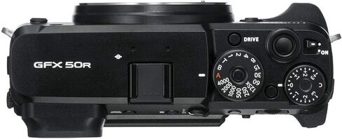 Fujifilm Mirrorless Digital Camera with 3.2" TFT LCD, Black (GFX 50R Body) in Kuwait