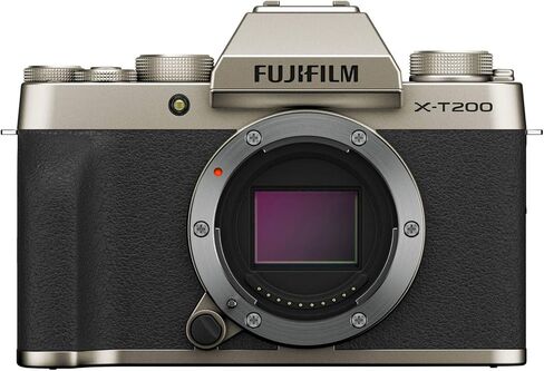 Fujifilm X-T200 Mirrorless Digital Camera w/XC15-45mm Kit - Dark Silver in Kuwait