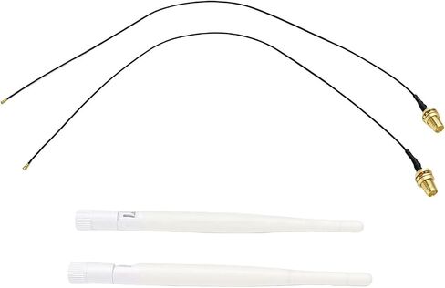 Cryfokt WiFi Antennas 4dBi High Gain 360 Degree Adjustable in Kuwait