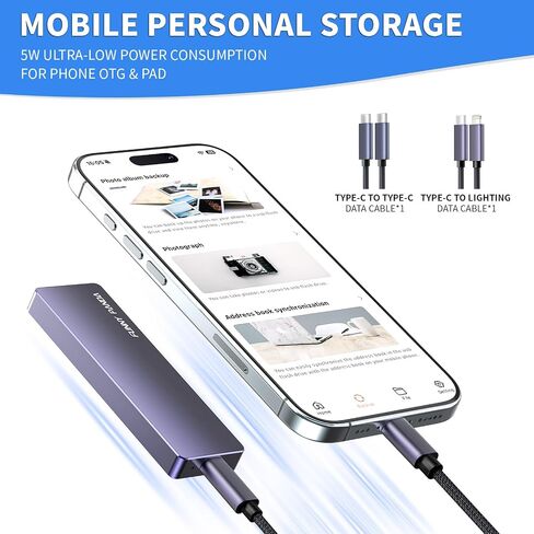 FUNNYPANDA Flash Drive 128GB Comes with a Dedicated App Plug and Play in Kuwait