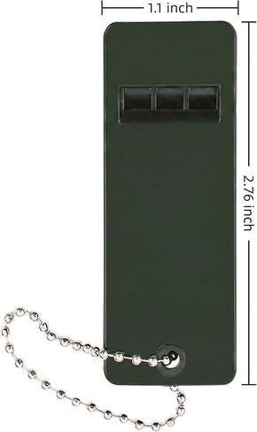 2pcs/4pcs Three-Frequency Outdoor Survival Whistle, Emergency for Students, Practice, Referee, Travel, Survival, Hiking, Camping Gear - Durable Construction Whistle in Kuwait