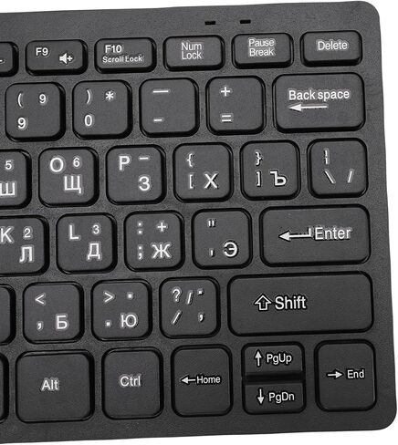 78 Keys 2.4G Russian Keyboard, Wireless Keyboard and Mouse Combo in Kuwait