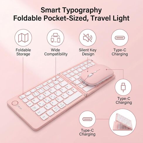 Foldable Keyboard and Mouse Combo in Kuwait