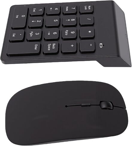 Bewinner Wireless Numeric Keypad Mouse Combo, 2.4G Shared USB in Kuwait