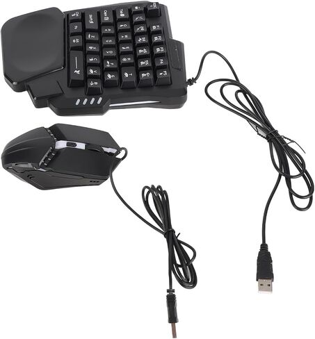 Schimer Adjustable RGB Gaming Keyboard and Mouse Combo in Kuwait