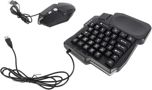 Schimer Adjustable RGB Gaming Keyboard and Mouse Combo in Kuwait