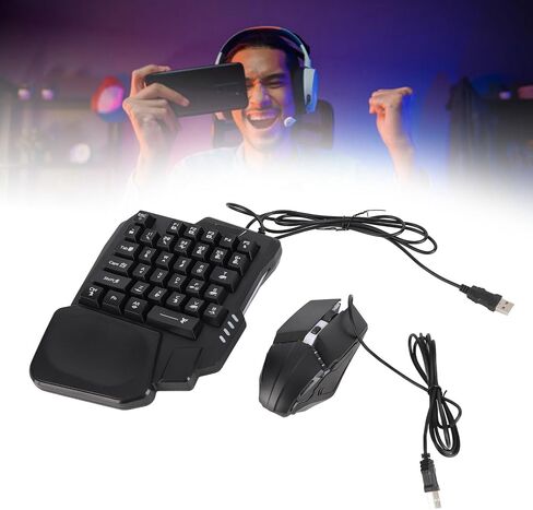 Schimer Adjustable RGB Gaming Keyboard and Mouse Combo in Kuwait
