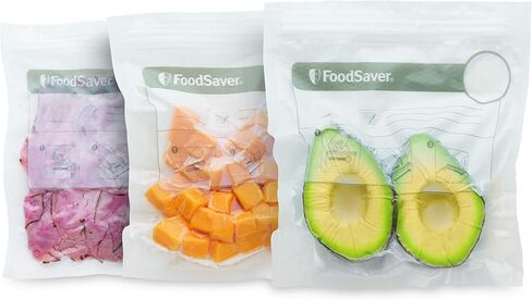 FoodSaver 1-Quart and Gallon Reusable Vacuum Zipper Bags, 26 Count in Kuwait