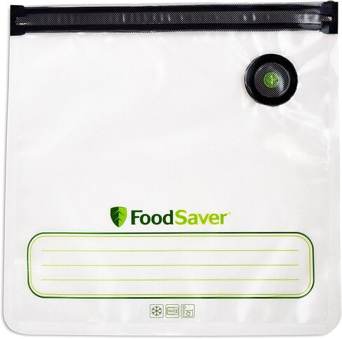 FoodSaver 1-Quart and Gallon Reusable Vacuum Zipper Bags, 26 Count in Kuwait