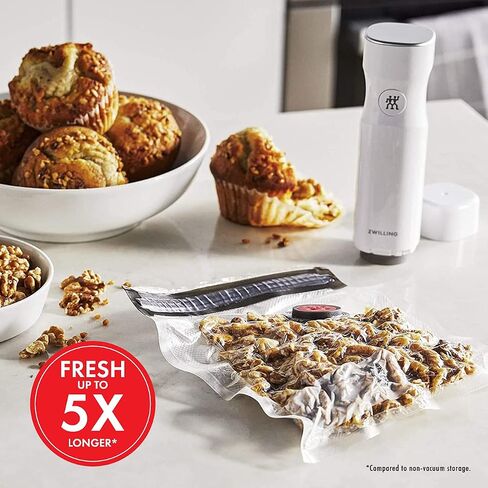 ZWILLING Fresh & Save 12-Piece Large Vacuum Sealer Bags, Sous Vide Bags in Kuwait