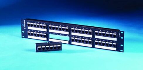 OR-SP6U48 - Ortronics 48-Port TechChoice Cat6 Patch Panel in Kuwait