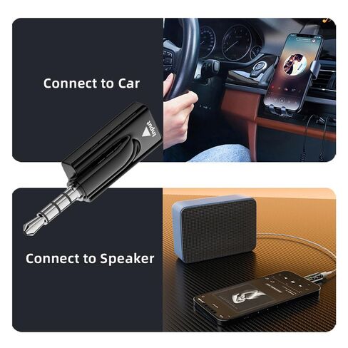 2pcs/lot Type-C USB-C Female to 3.5mm Male & Female Audio AUX & MIC Sound Card 16bit 48kHz Adapter Compatible with Laptop Tablet Phone in Kuwait