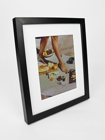 Cloud Canvas Cordless Digital Picture Frame, WiFi Photo Frame with Rechargeable Battery, Wireless App-Controlled Display for Photos & Memories, 10", Black in Kuwait