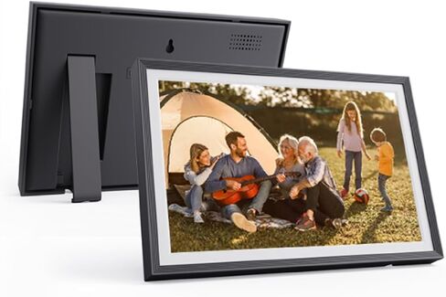 ZJchao 10 inch Smart Digital Calendar Photo Frame with IPS Touch Screen Send Photos from Phone Family Art Gallery Display (US Plug 100-240V) in Kuwait