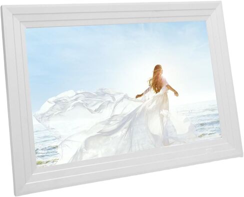 ZJchao 10.1 Inch Digital Picture Frame 1280x800 IPS HD Auto Rotate with Music and Video Playback for Photo Sharing Display Frame Desktop Decoration in Kuwait