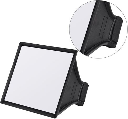 LIFKOME Portable Camera Flash Softbox Light Cover in Black, Lightweight Carbon Fiber Photography Softbox for Soft, Even Flash Illumination and Soften Shadows, for Product and Macro in Kuwait