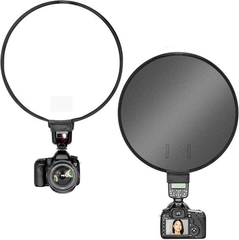 2X 40Cm Round Universal Portable Speedlight Softbox Flash Diffuser On-Top Soft Box for Camera in Kuwait
