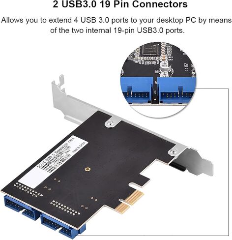 PCIE Adapter with 2 USB 3.0 Ports in Kuwait