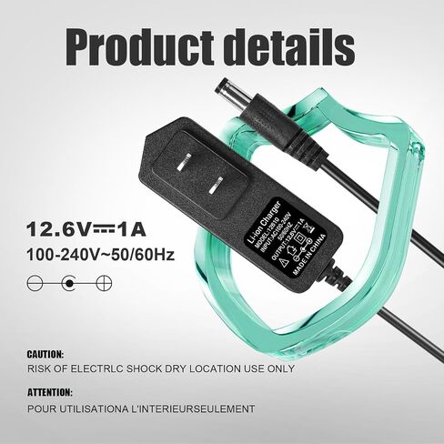 Massage Gun Charger 12v ~ 12.6v 1A Charger for 12.6v Massage Gun Power Cord 12V Switch Power Supply in Kuwait