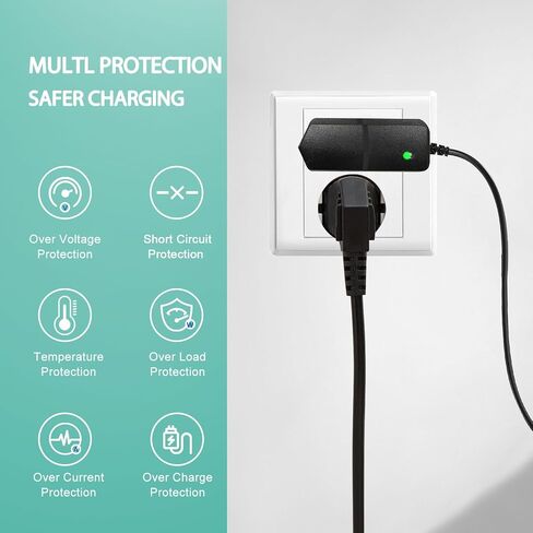 Massage Gun Charger 12v ~ 12.6v 1A Charger for 12.6v Massage Gun Power Cord 12V Switch Power Supply in Kuwait