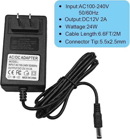 12V Neck and Back Massager Power Cord Replacement for 12 Volt Massager in Kuwait