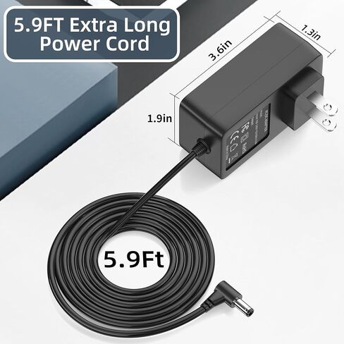 for LEVOIT Air Purifiers Power Adapter Compatible with LEVOIT Vital 200S-P LAP-V201S-WUS Vital 100S-P Air Purifiers, Adapter Power Cord Length 5.9FT in Kuwait